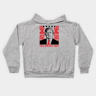 Donald Trump 2024 Take America Back Election Kids Hoodie